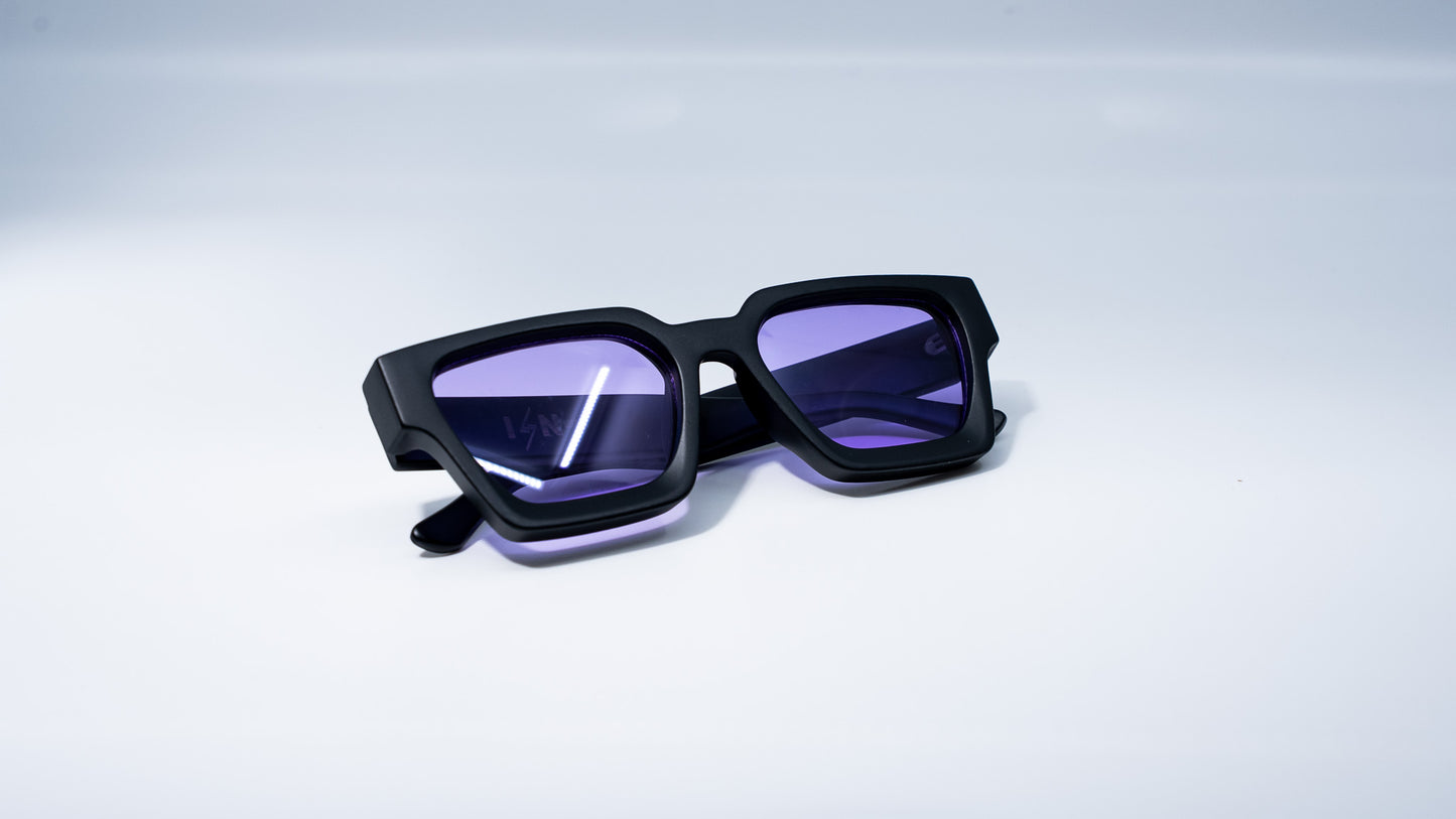 Matte Amethyst - Luxury Square Sunglasses