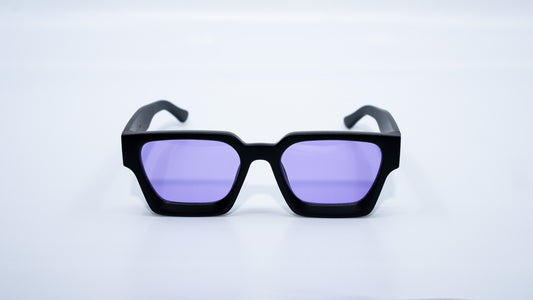 Matte Amethyst - Luxury Square Sunglasses