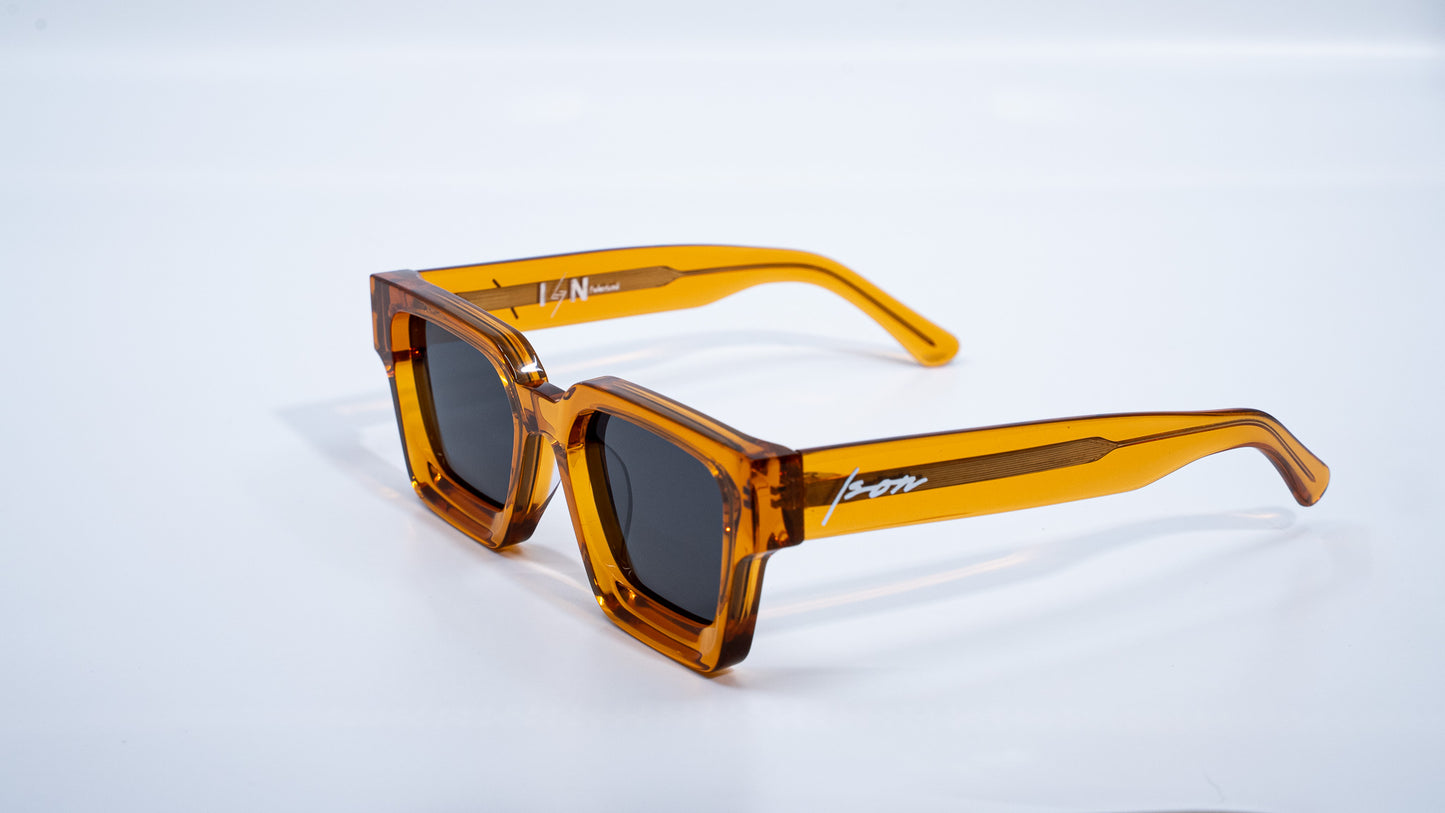 Citrus Plant Based Polarized - Luxury Square Sunglasses