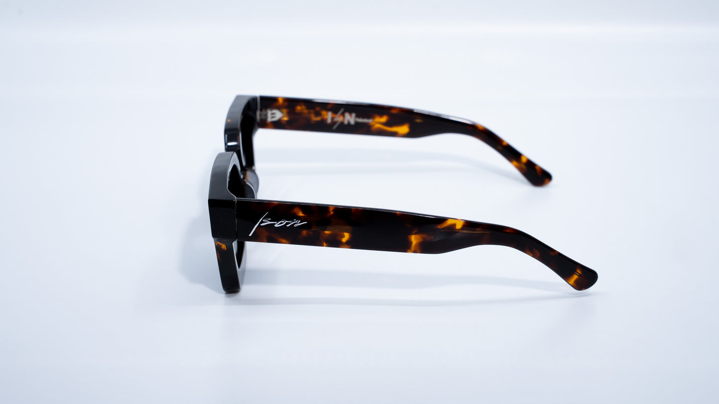 Dark tortoise Plant Based Polarized - Luxury Square Sunglasses