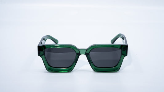 Eco Green Plant Based Polarized - Luxury Square Sunglasses