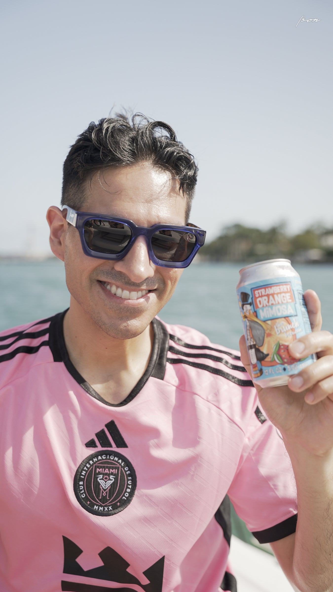 Blue Tortoise Plant Based Polarized - Luxury Square Sunglasses