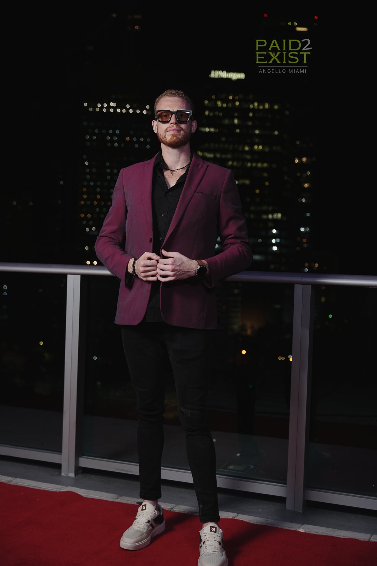 Matte Urban Noir - Luxury Square Sunglasses