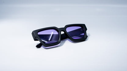 Matte Amethyst - Luxury Square Sunglasses