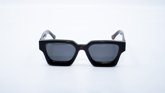Dark tortoise Plant Based Polarized - Luxury Square Sunglasses