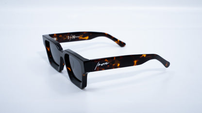 Dark tortoise Plant Based Polarized - Luxury Square Sunglasses