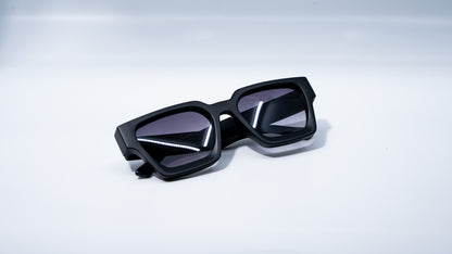 Matte Eclipse - Luxury Square Sunglasses