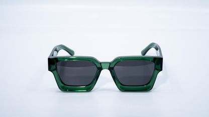 Eco Green Plant Based Polarized - Luxury Square Sunglasses