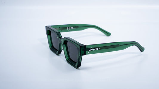 Eco Green Plant Based Polarized - Luxury Square Sunglasses