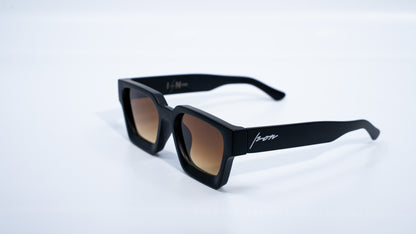 Matte Espresso - Luxury Square Sunglasses