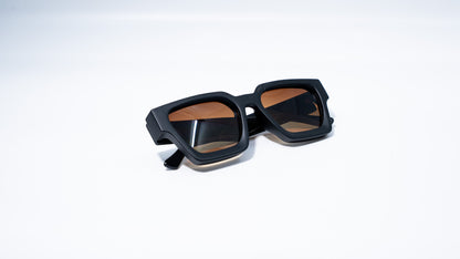 Matte Espresso - Luxury Square Sunglasses