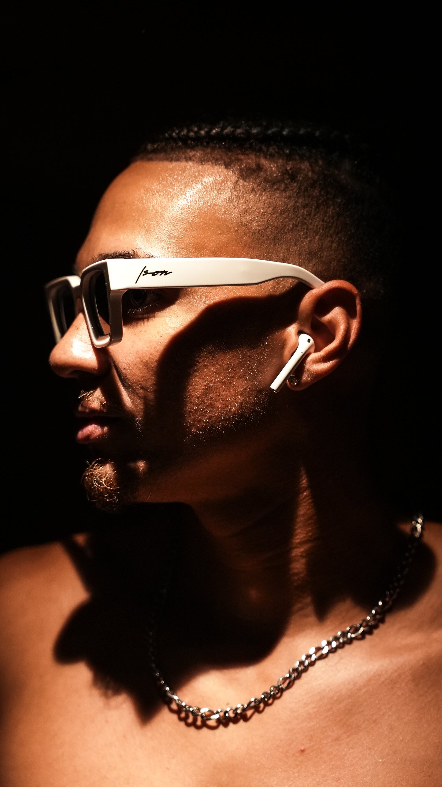 Polar White Plant Based Polarized - Luxury Square Sunglasses