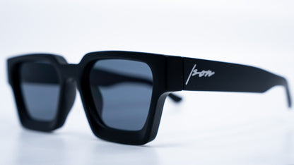 Matte Black - Luxury Square Sunglasses