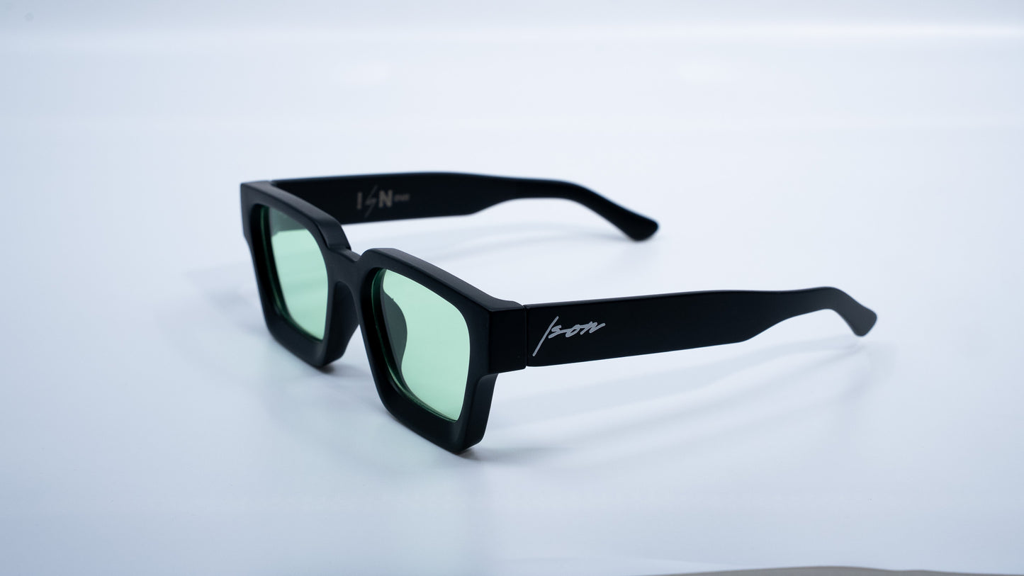 Matte Mint - Luxury Square Sunglasses