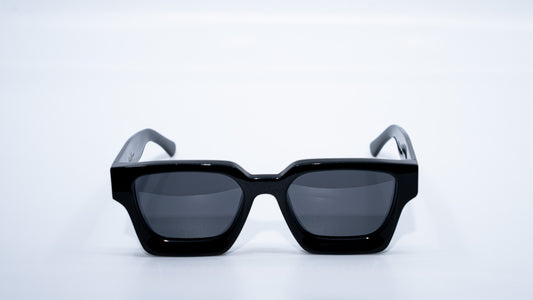 Polar Black Plant Based Polarized - Luxury Square Sunglasses