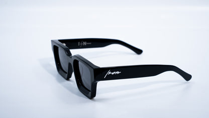 Polar Black Plant Based Polarized - Luxury Square Sunglasses