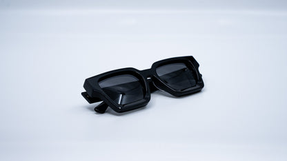 Polar Black Plant Based Polarized - Luxury Square Sunglasses