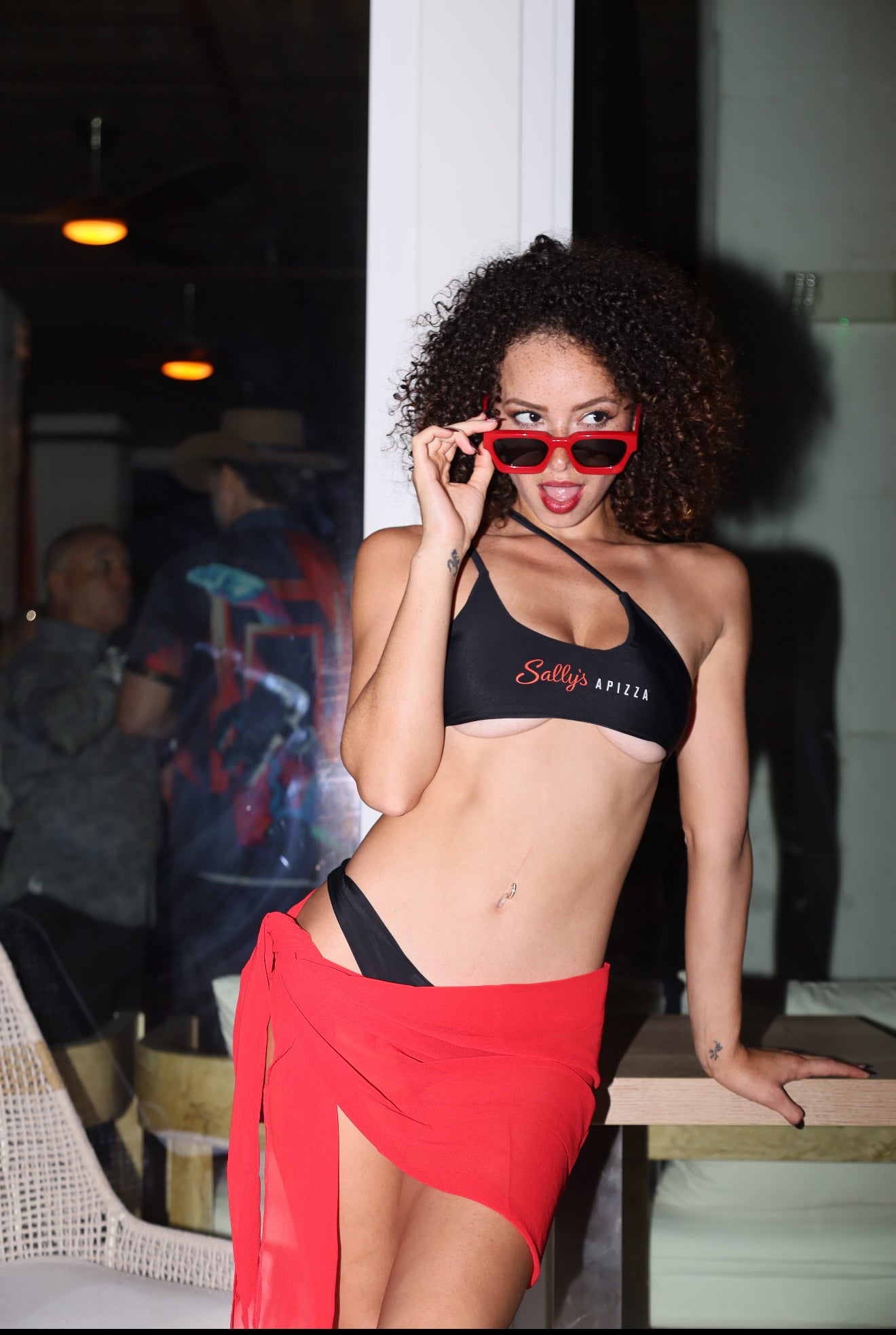 Race Red Plant Based Polarized - Luxury Square Sunglasses