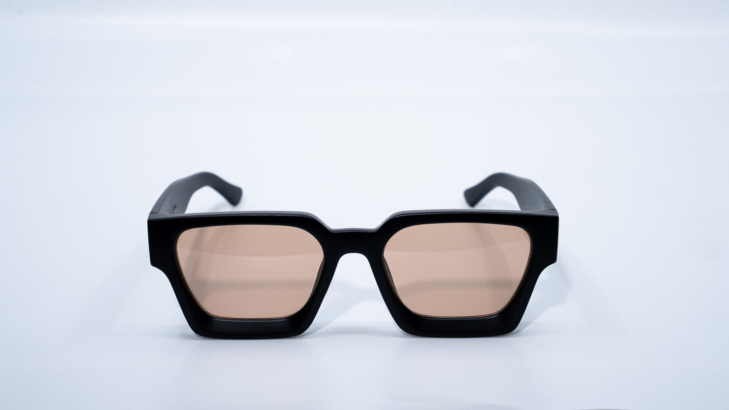 Matte Urban Noir - Luxury Square Sunglasses