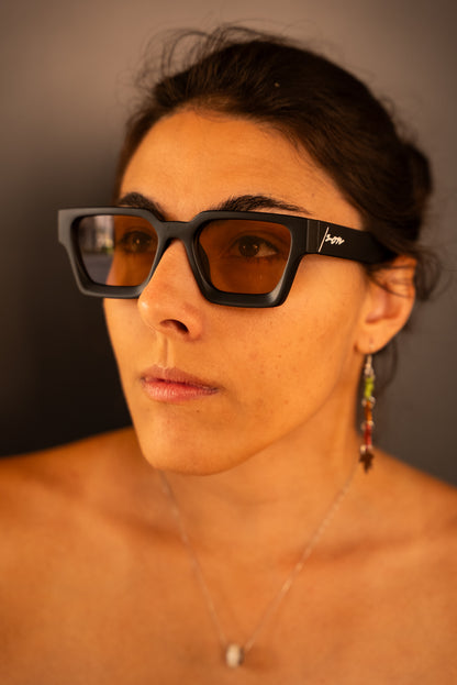 Matte Urban Noir - Luxury Square Sunglasses